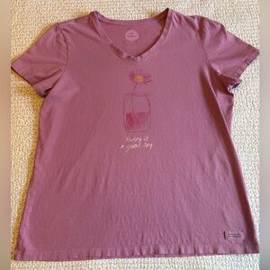 Life is Good Today is a Good Day Crusher Classic Fit T-shirt